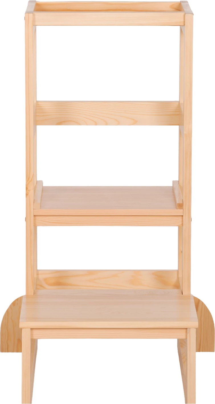 Kullë mësimi për fëmijë Montessori PEPE, dru pishe natyral, FH9291.01, 55x53x90cm