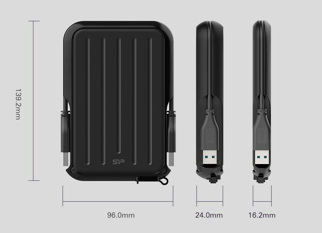 Disk HDD Silicon Power A66, 4TB, i kaltër