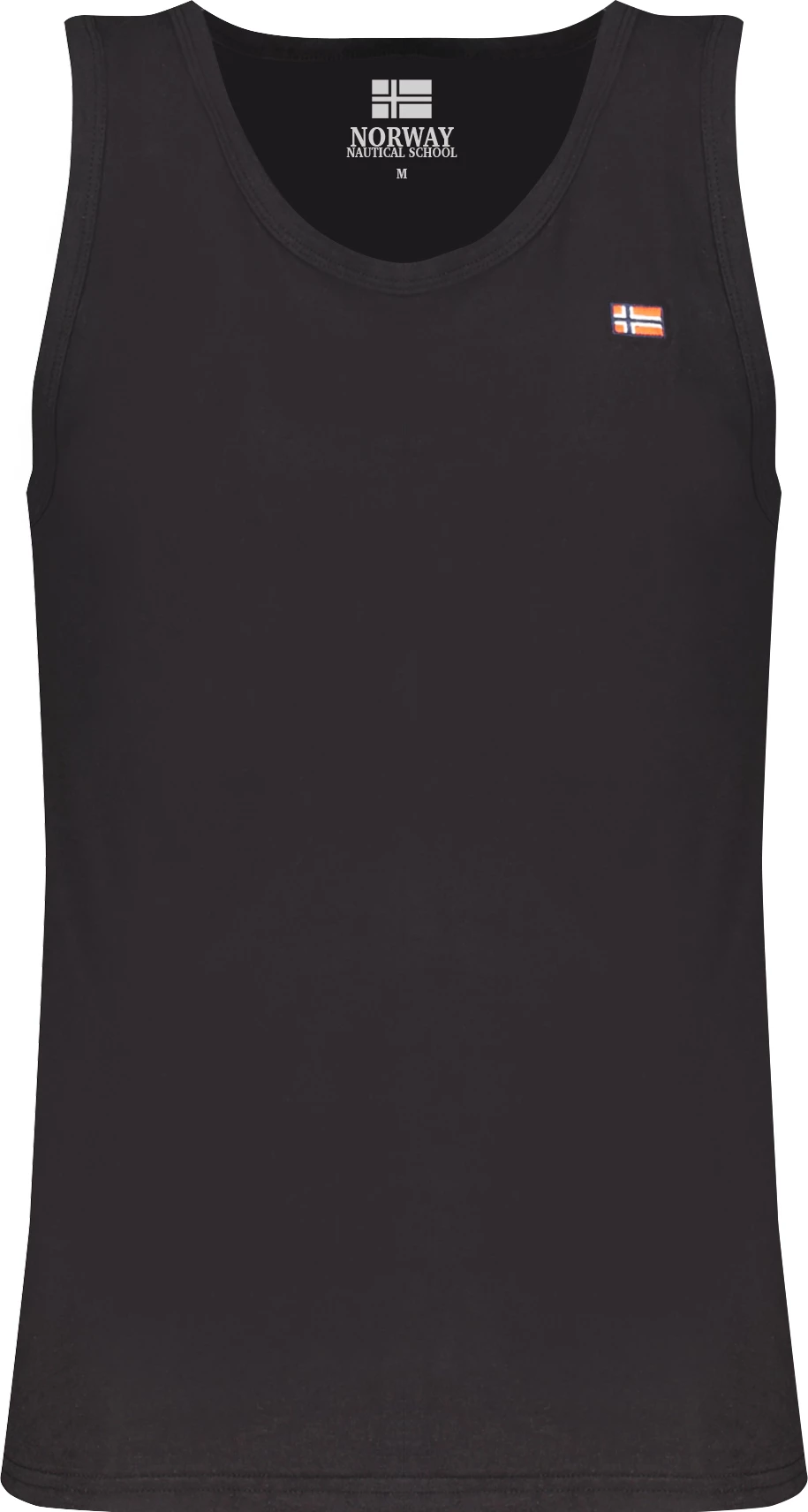 Maicë NORWAY 1963 tank top meshkuj, e zezë