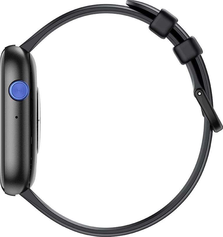 Smartwatch Moye Kronos 3 Pro 2.01\" TFT IP68 Bluetooth 5.3, e zezë, me 3 rripa