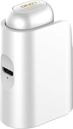 Kufje LDNIO MBT01 TWS Bluetooth 5.0 me kuti karikimi 400mAh, e bardhë