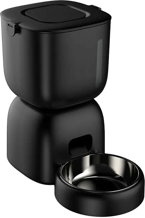 Shpërndarës automatik ushqimi për kafshë Petwant F14-L(BAS) Wifi, 3L, i zi