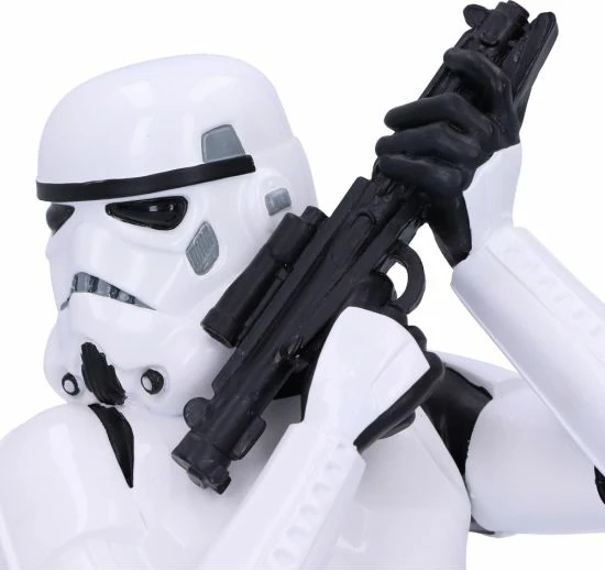 Figurinë bust Stormtrooper NEMESIS NOW Star Wars 14.2 cm, e bardhë