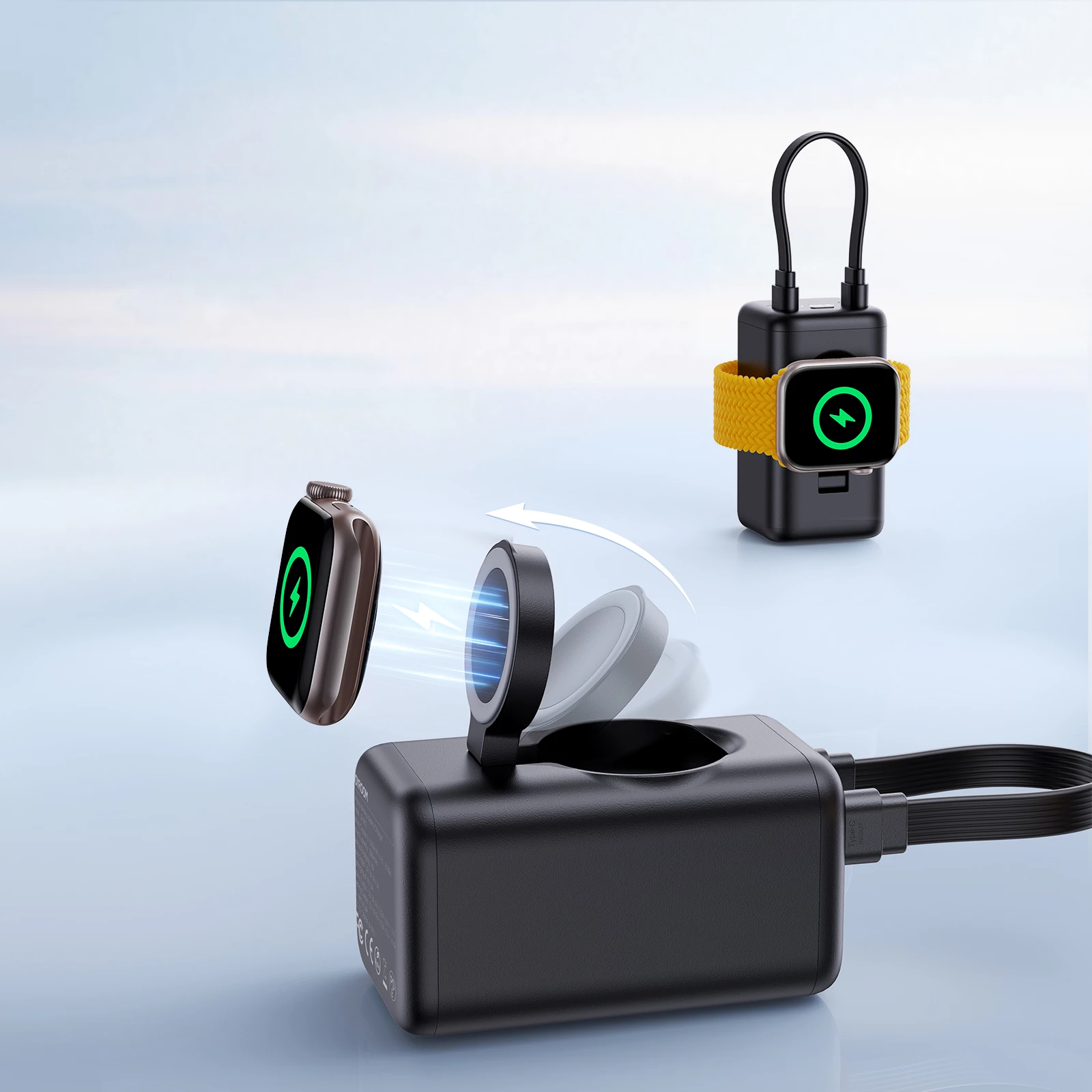 Powerbank për smartwatch Joyroom JR-W13, 5000mAh, i zi