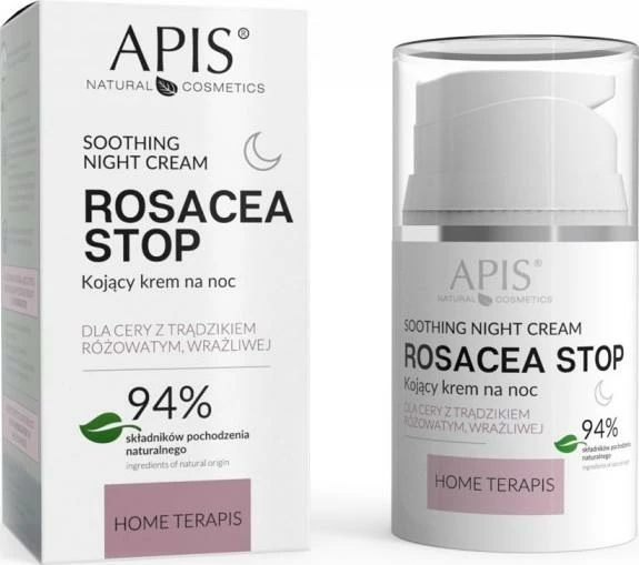 Krem nate për fytyrë Apis Rosacea-Stop 50 ml