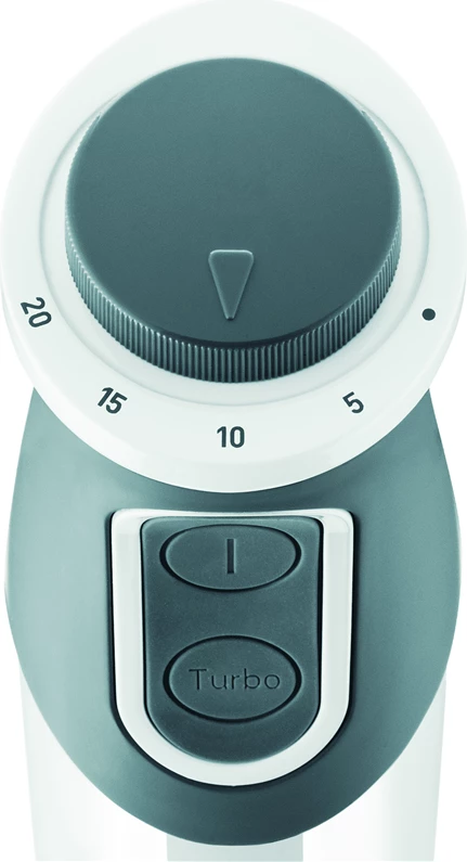 Blender dore Tefal Optichef HB641138 800 W 2-në-1 20 shpejtësi Turbo me enë 800 ml + 500 ml, Bardhë/Hirtë