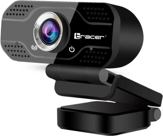 Webcam Tracer WEB007, Full HD 1080p, mikrofon i integrum, e zezë