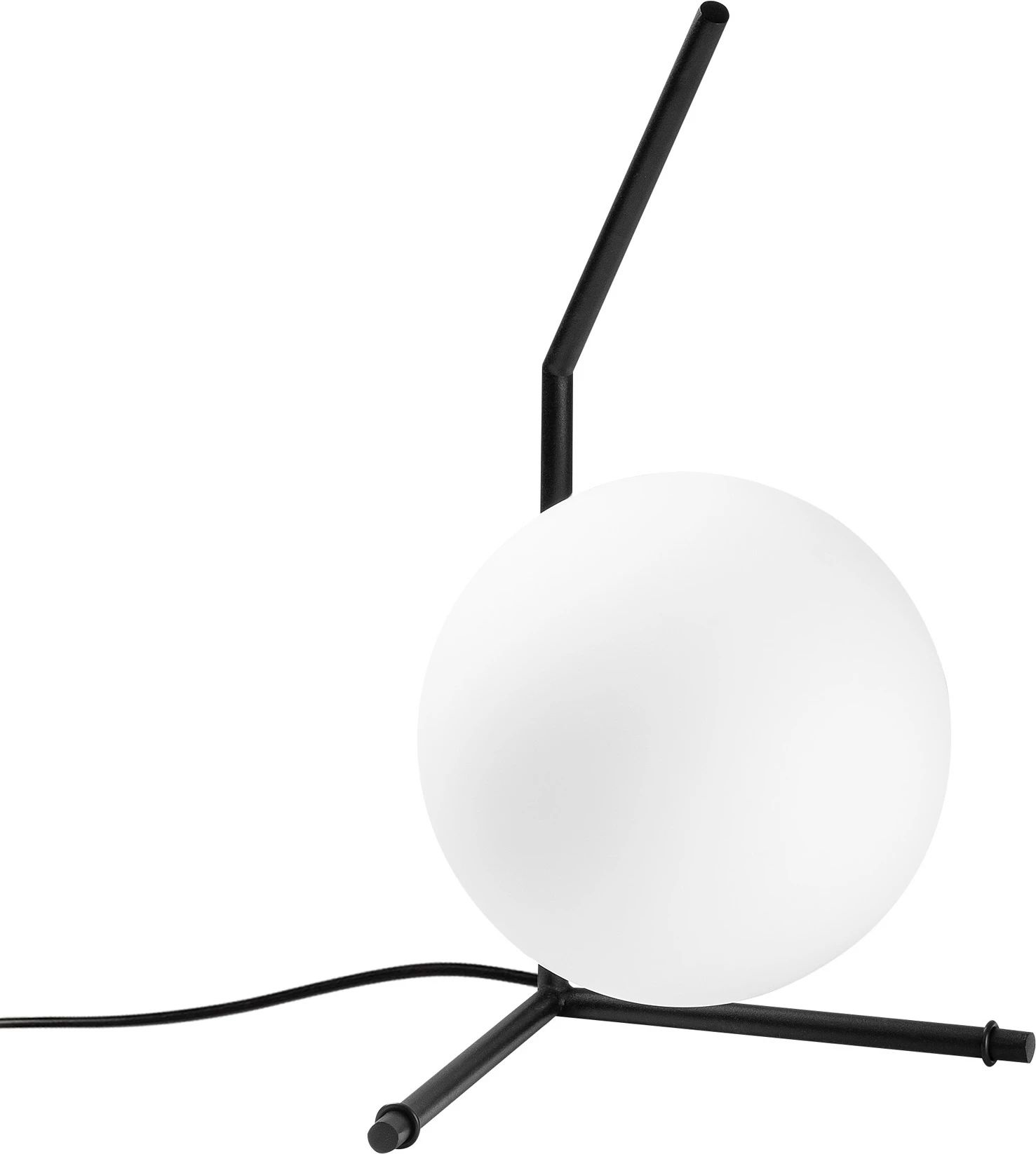 Llambë tavoline Opviq, Luminar - 14165, ngjyrë e zezë