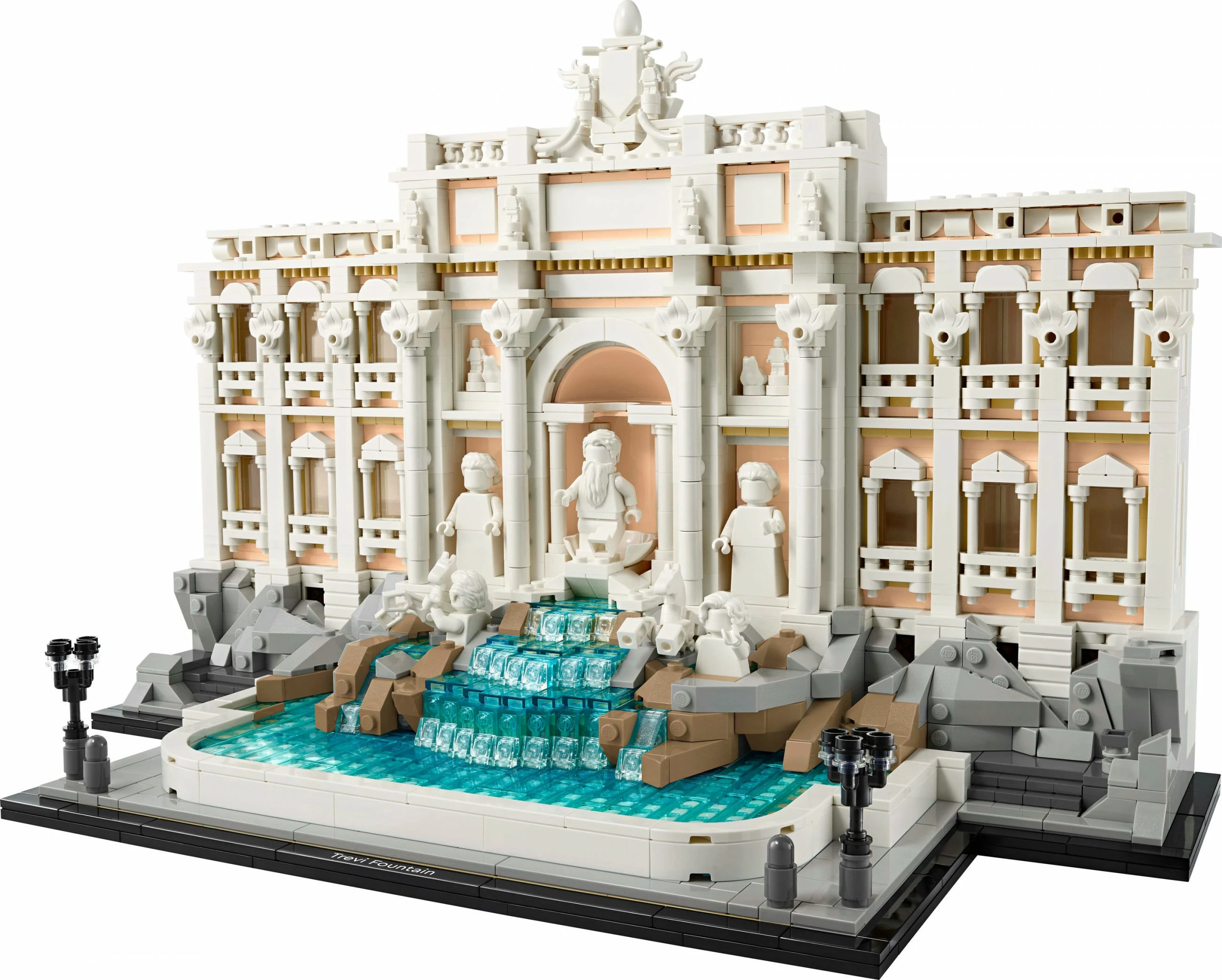 Set ndërtimi LEGO Trevi Fountain, 1880 copë, plastikë, shumëngjyrësh