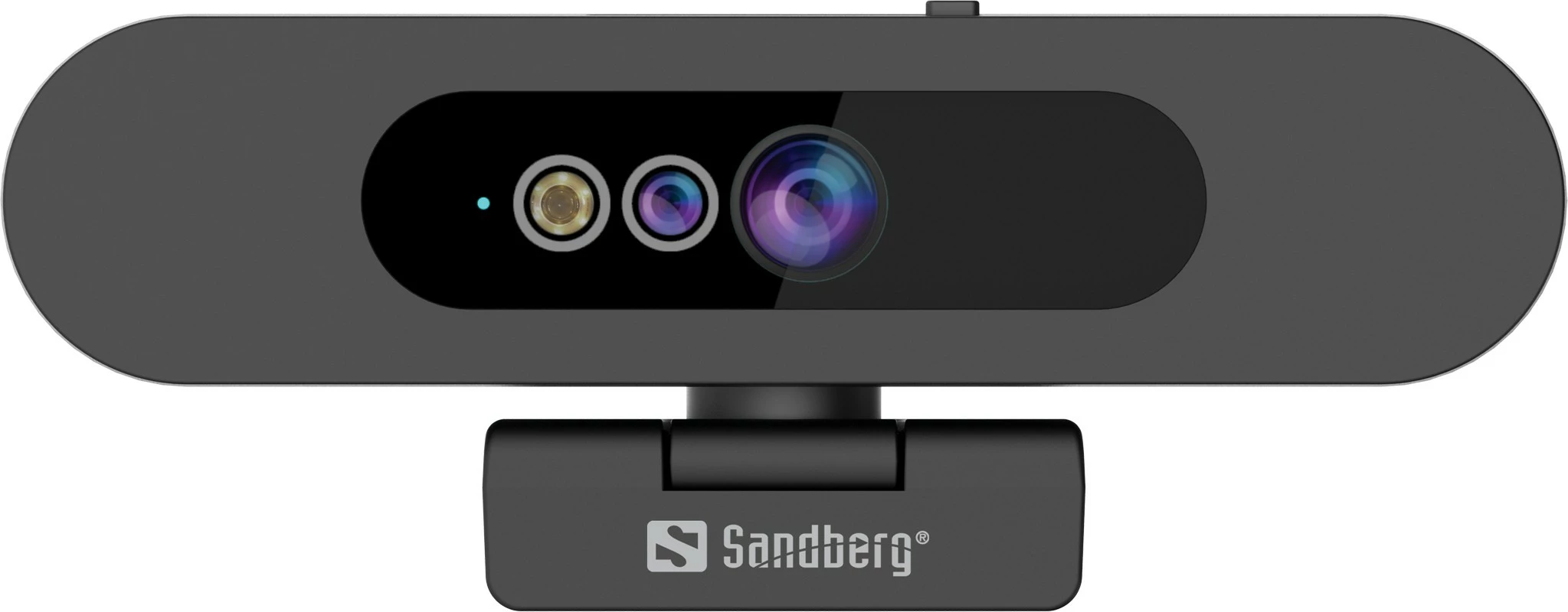 Webcam Sandberg Face-ID 2, 2 MP, Full HD, 1920 x 1080, e zezë