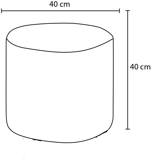 Puf Atelier del Sofa, Bitez, e verdhë, 40x40cm