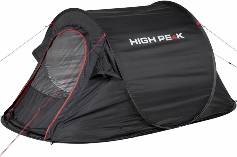 Çadra për Turizëm/Outdoor High Peak Vision 3, e Zezë