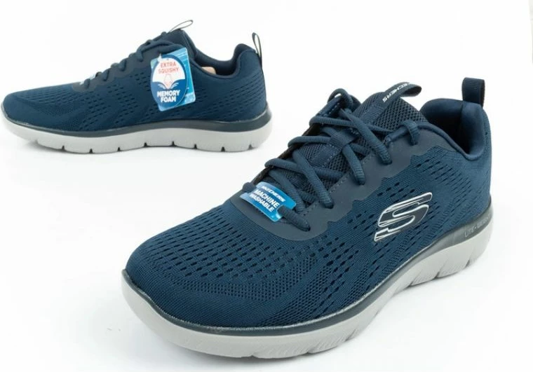 Atlete për meshkuj Skechers, të kaltërta [Madhësia: 42]