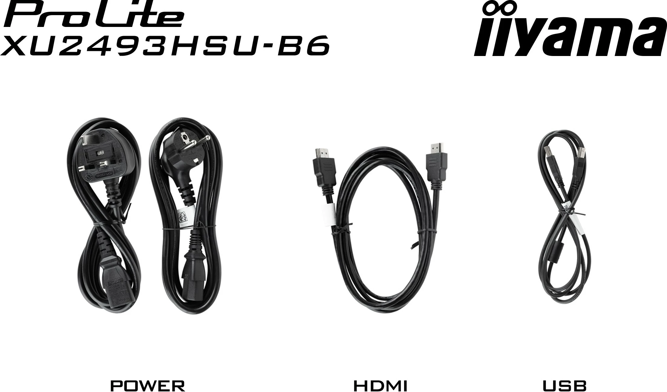 Monitor iiyama ProLite XU2493HSU-B7, 23.8", Full HD, LED, i zi