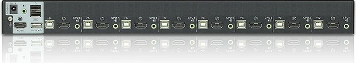 KVM switch ATEN CS1798, 8 porta, HDMI, USB, e zezë
