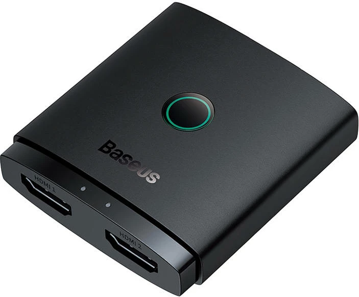 HDMI switch Baseus AirJoy Series 2-in-1, B01331105111-01, 4K/60Hz, i zi