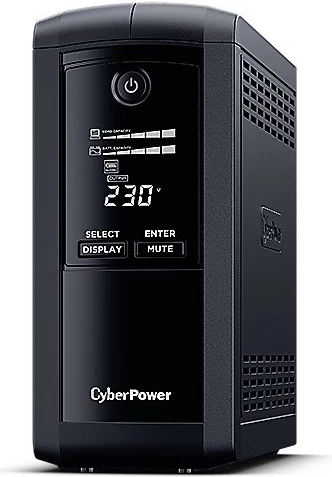 Kasë CyberPower VP1000ELCD-FR, 1000VA/550W, 4xFR, LCD, e zezë