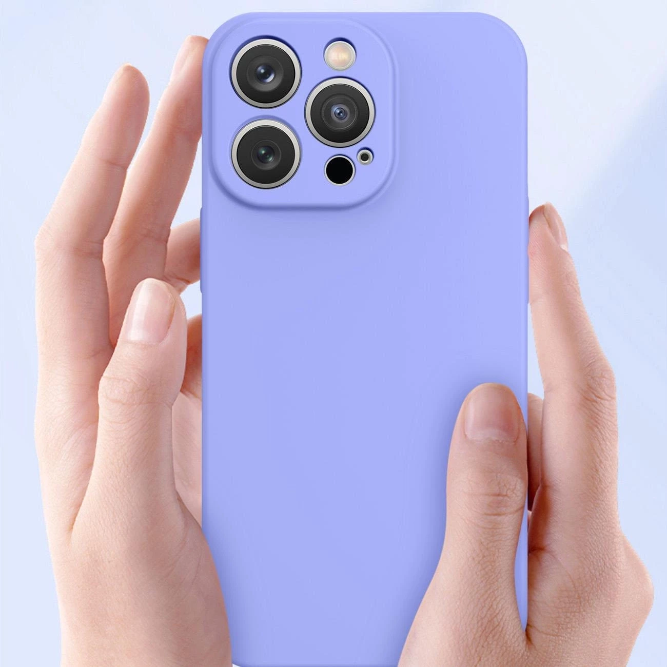 Mbështjellës silikoni Hurtel për Samsung Galaxy S24+, i zi