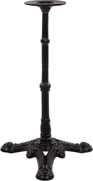 Bazë tavoline prej gize, ngjyrë e zezë, FH441, 43x43