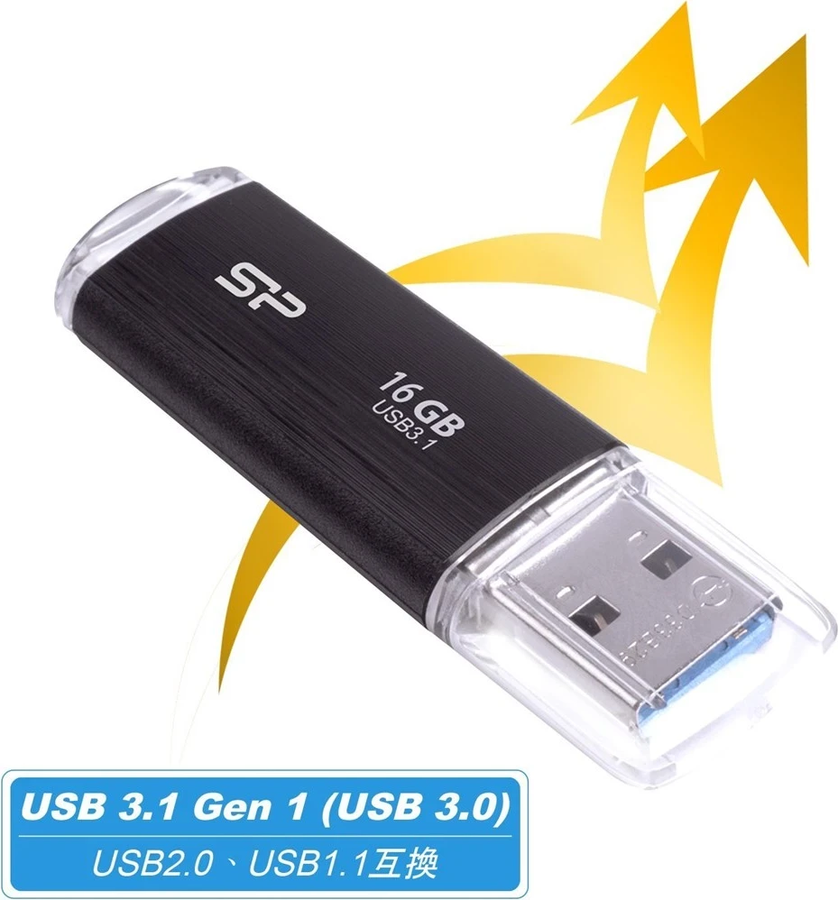USB Silicon Power Blaze B02, 16GB, i zi