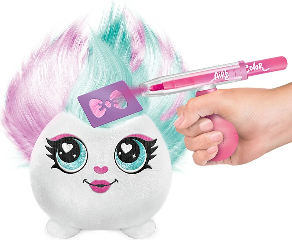 Set lodër pelushi Epee Project Plusz Fryzurki me airbrush dore, shumëngjyrësh