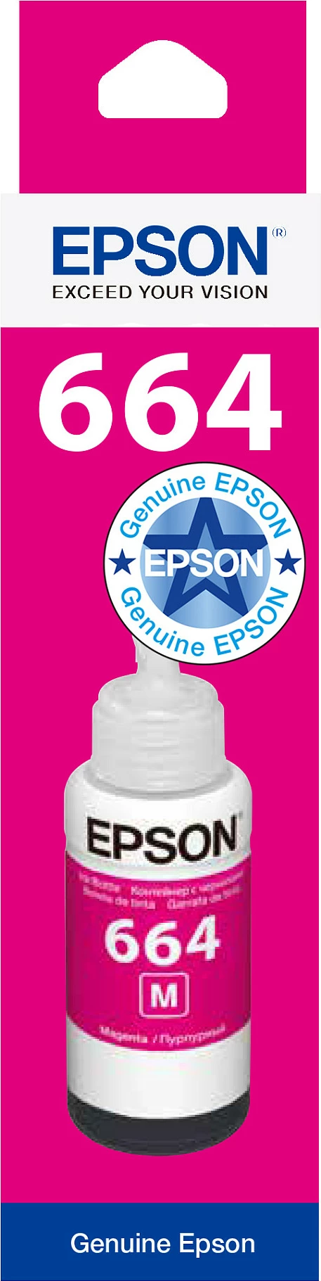 Shishe boje Epson 664 Ecotank, 70 ml, Magenta