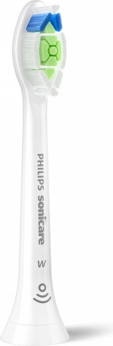 Kokë furçe dhëmbësh, Philips Sonicare Optimal White HX6064/87, kompatibile me snap-on, BrushSync, e bardhë, set 4 copë