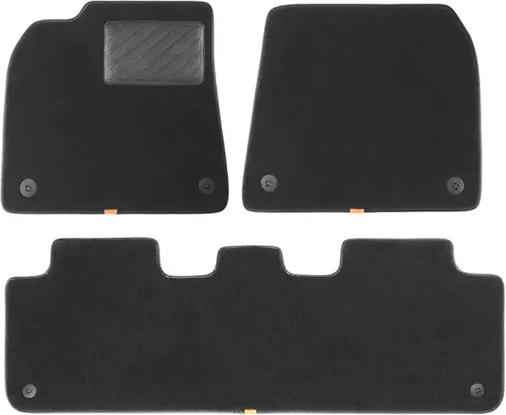 Set tapeta dyshemeje për makinë Baseus T-Space, për Tesla Model Y, 6 copë, e zezë