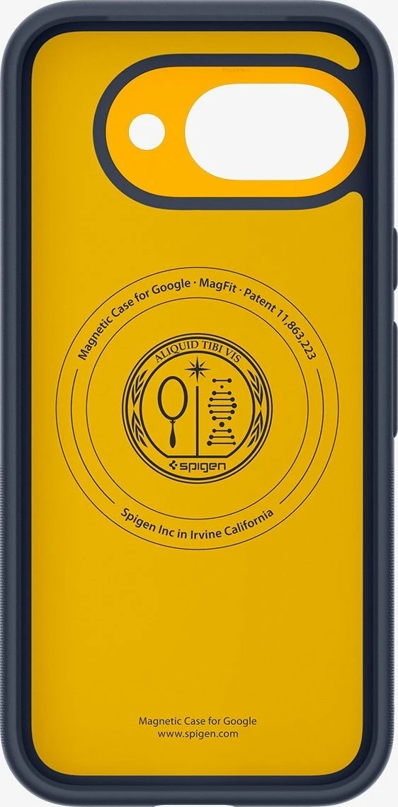 Mbështjellës Spigen Nano Pop MagSafe për Google Pixel 9a, silikon, cover mbrapa, blueberry navy