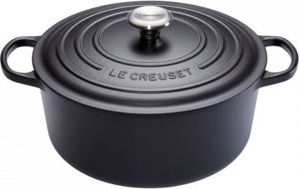 Enë pjekje Le Creuset Signature, rrumbullakët, 200 mm, e zezë