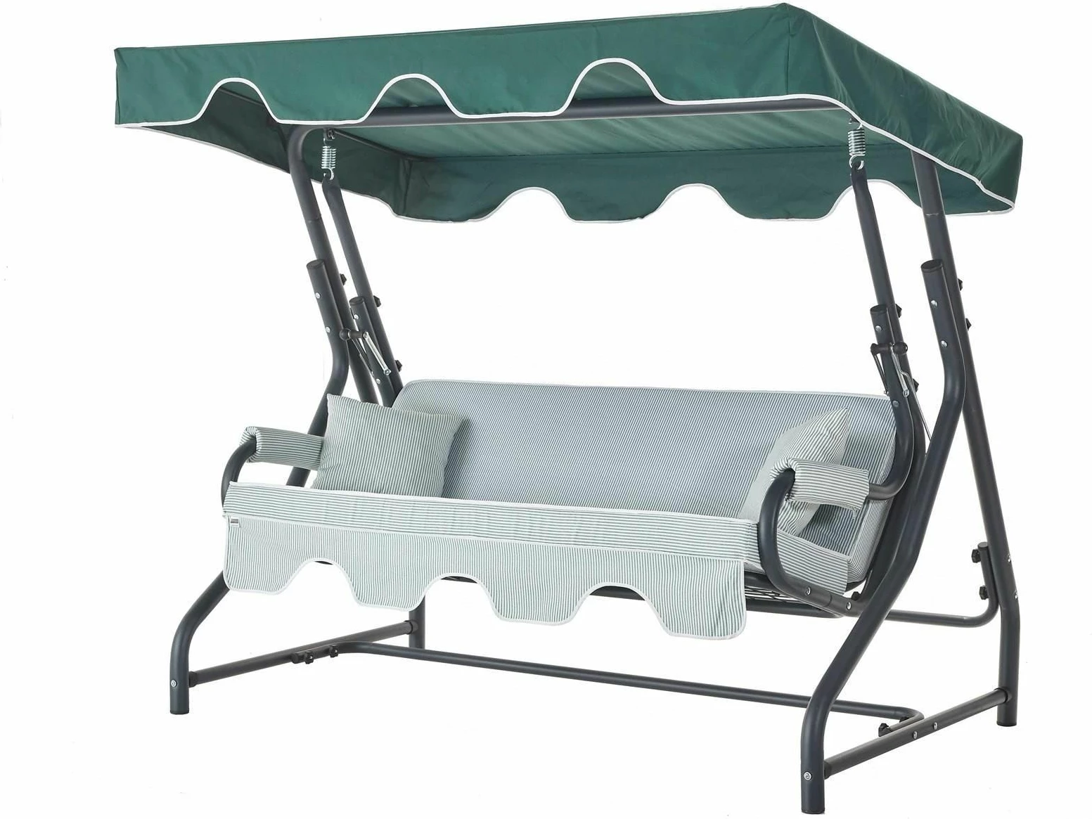 Karrige lëkundëse treshe për kopsht, Olea 11, shumëngjyrëshe