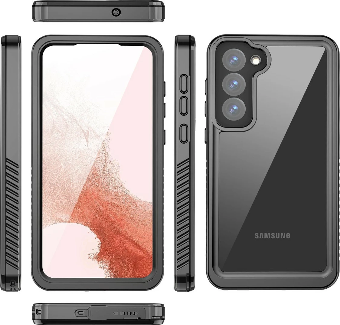 Mbështjellës për celular 4smarts 540443, Samsung Galaxy S23+, 16.8 cm (6.6"), e zezë