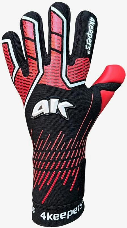 Doreza portieri për meshkuj 4keepers, të zeza e të kuqe