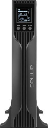 UPS Armac R/1000I/PSW, 1000VA, Line-Interactive, valë e pastër sinusoide, 4x230V IEC, Ekran LCD, i zi