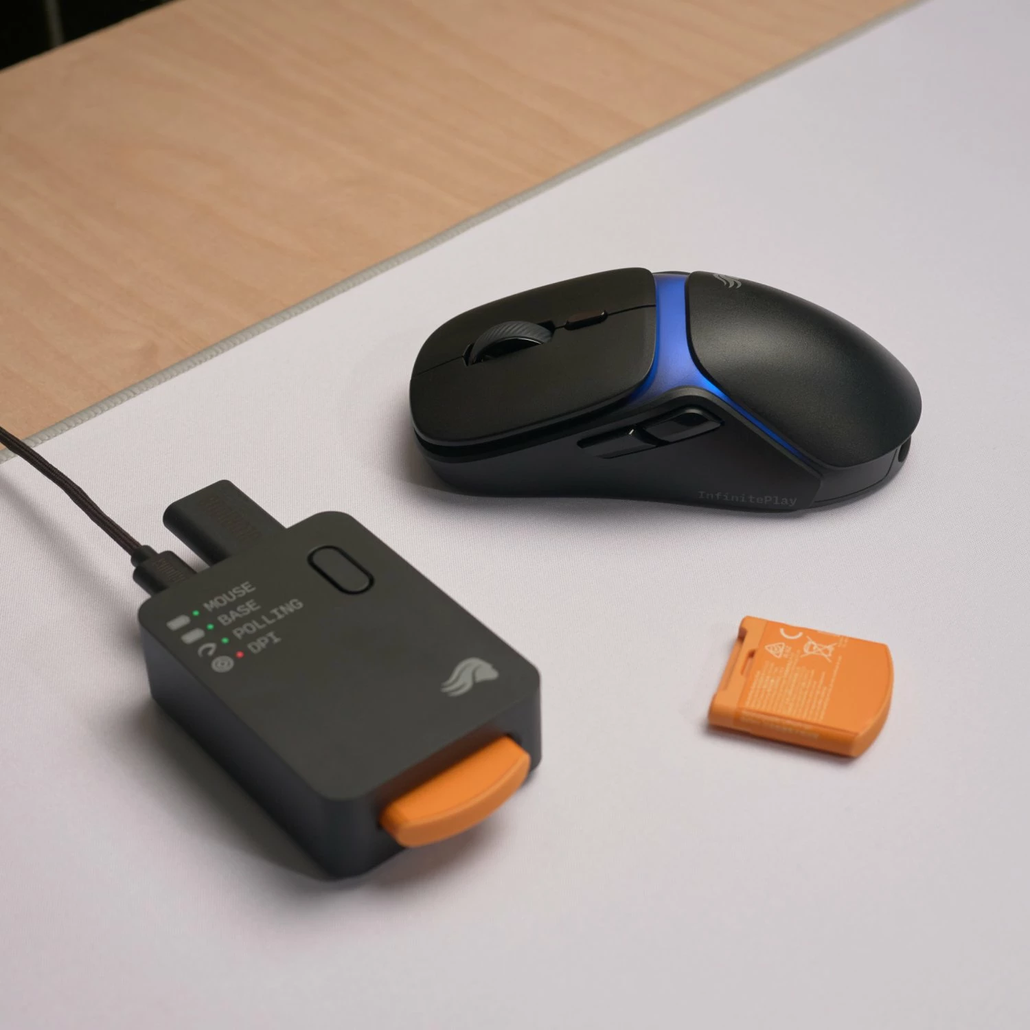 Maus Glorious Model O3 Wireless GLO-O3-WL-BLK 30000 DPI 8K RGB e zezë