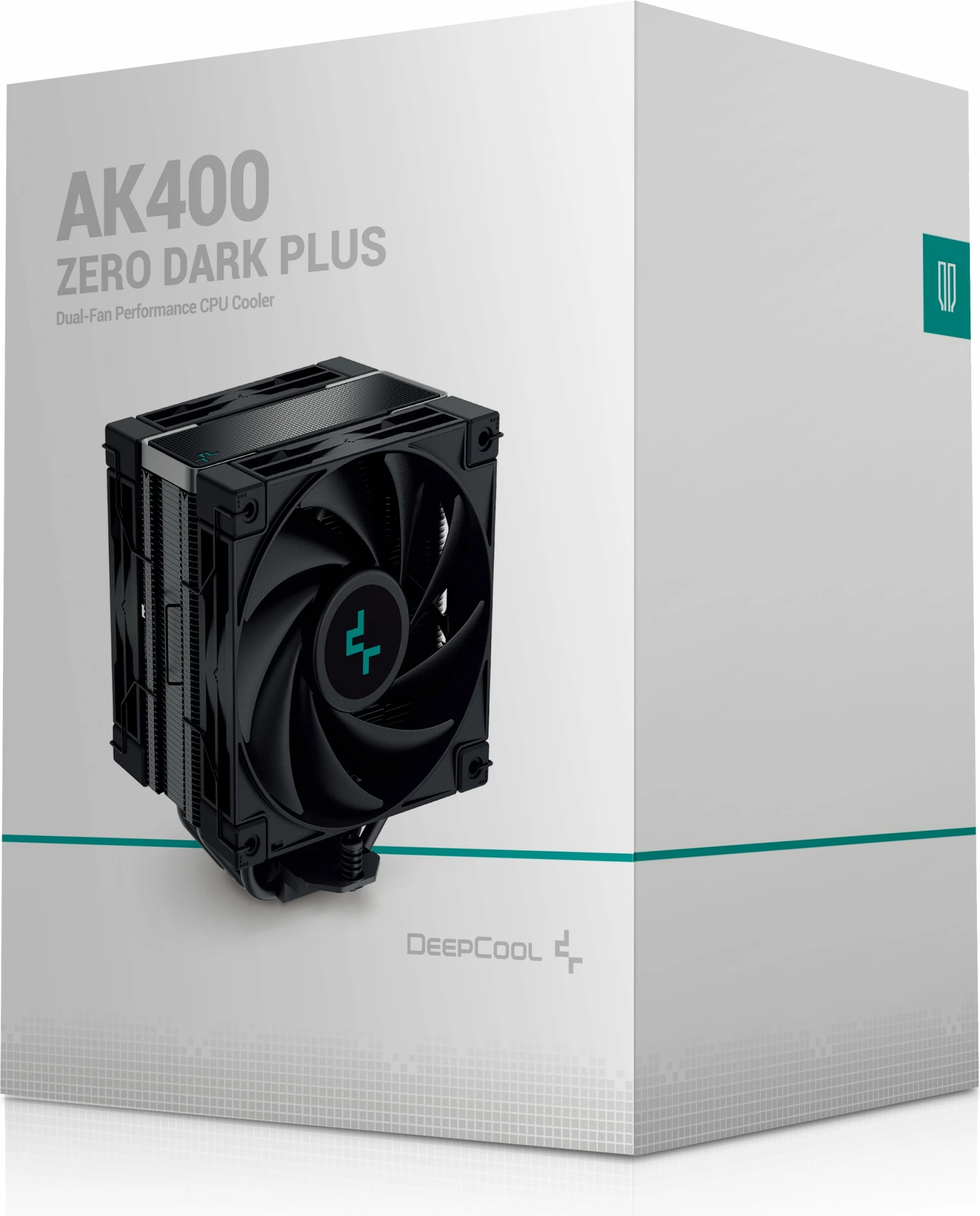 Ftohës ajri DeepCool AK400 ZERO DARK PLUS, 12 cm, 500 RPM, 1650 RPM, Ngjyrë e zezë