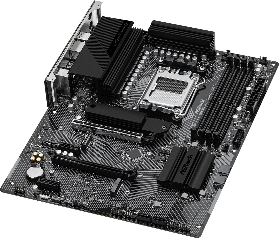 Pllakë amë Asrock B650, PG Lightning, AMD B650 Socket, AM5 ATX