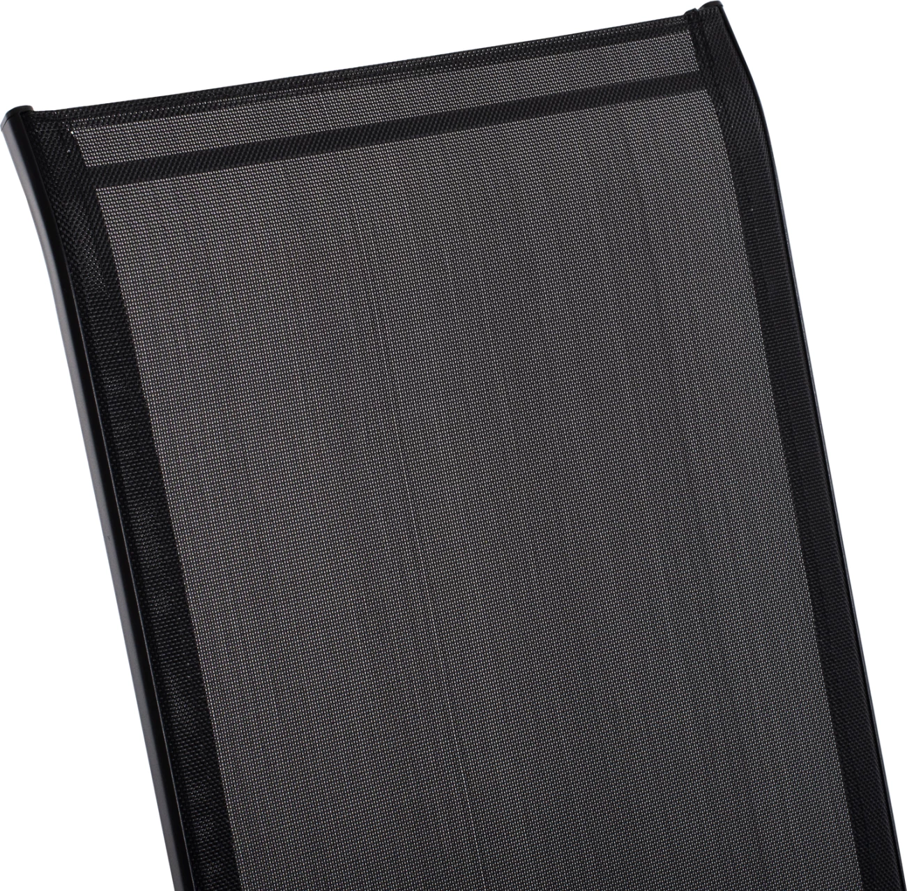 Karrige për jashtë LEON FH5000.03, metal i zi-tekstilene e zezë, 55x77x95H cm