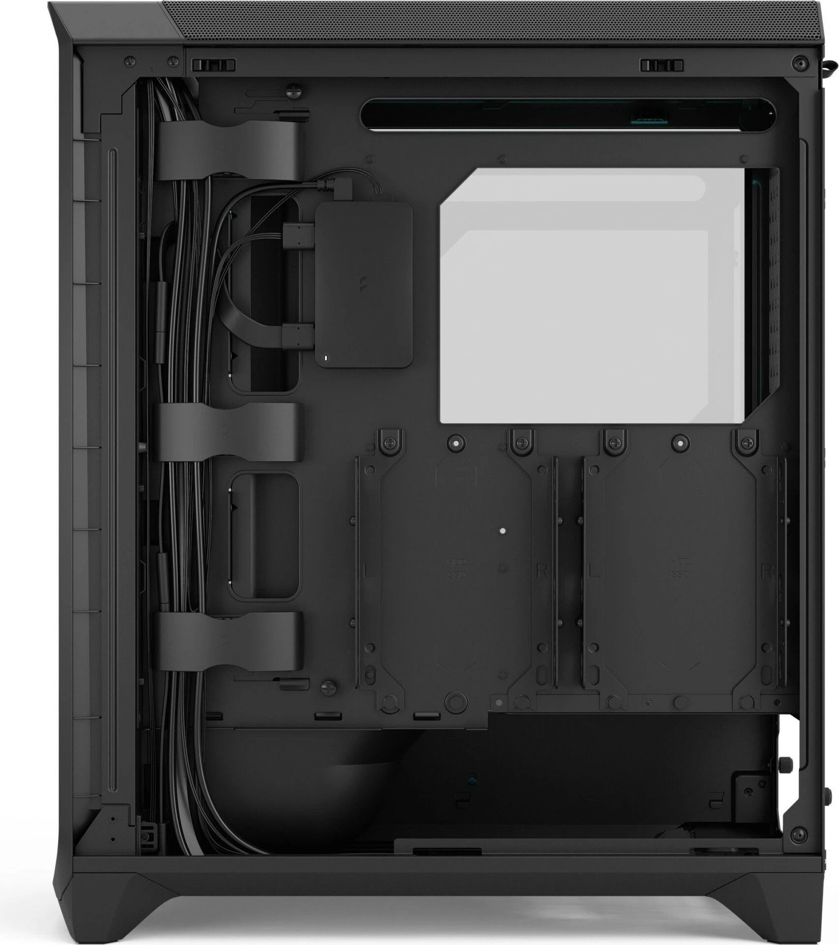 Kasë Fractal Design Meshify 3 Ambience Pro RGB, midi tower, xham i temperuar, e zezë