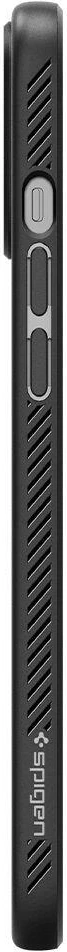 Mbështjellës Spigen Liquid Air për iPhone 12 / iPhone 12 Pro, Mat Zi