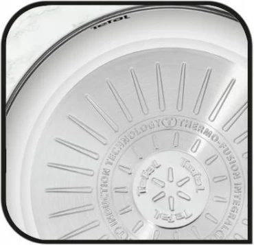 Tigan Tefal Intuition B8170644, 28 cm, Çelik, Titanium