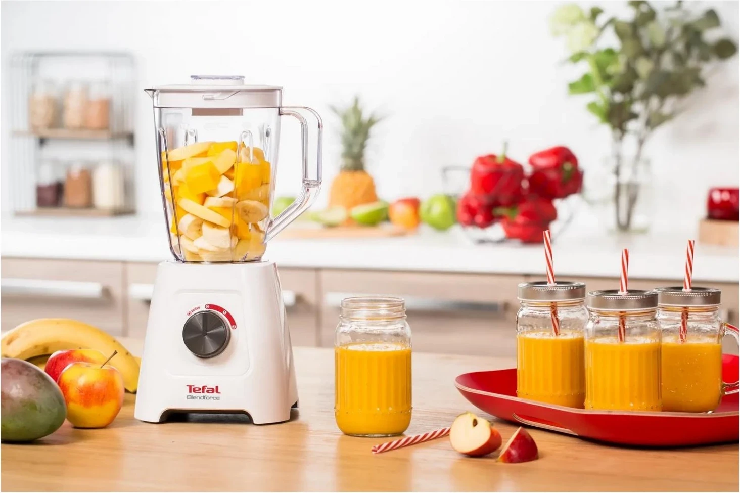 Blender Tefal BL420131, bardhë