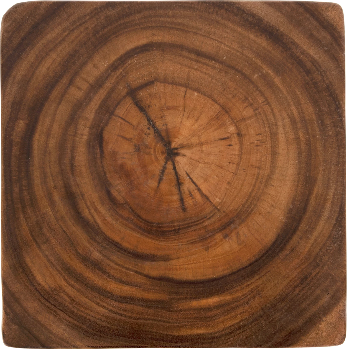 Karrige për bar GEBO FH9754, dru suar, ngjyrë arre, 35x35x46.5 cm