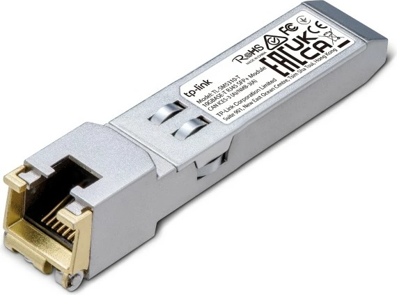 Modul SFP+ TP-Link 10G BASE-T RJ45, 10300 Mbit/s, Argjendtë