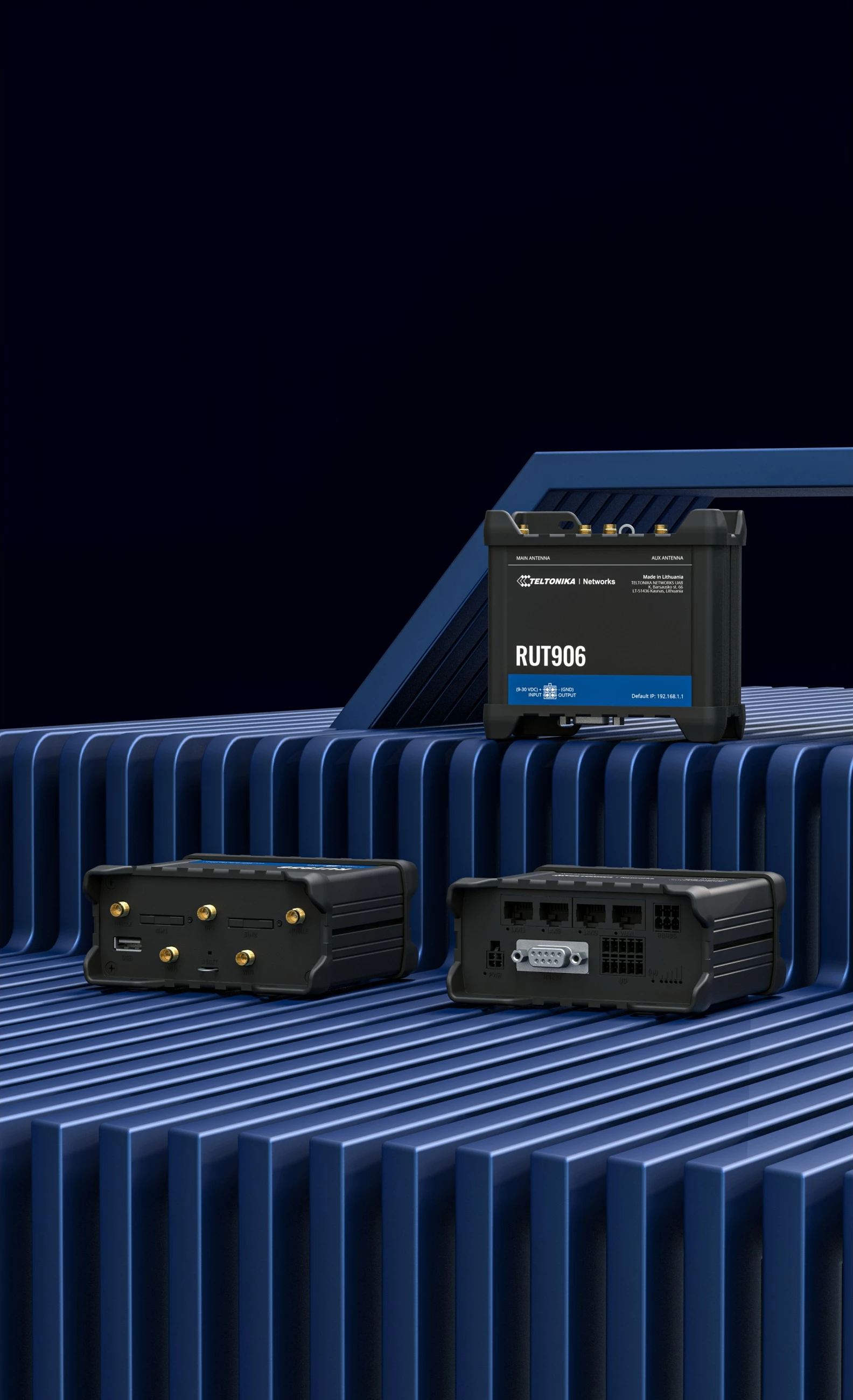 Router Teltonika RUT906, LTE Modem Router/WLAN, i zi, alumin