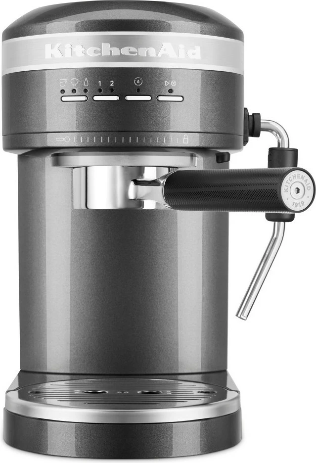 Aparat espresso KitchenAid 5KES6503EMS, 1.4L, 1470W, argjendtë