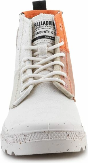 Këpucë Palladium femra, krem