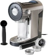 Aparat espresso Unold Piccopresso, 0.9 L, 1360 W, Ngjyrë e zezë, Çelik inox