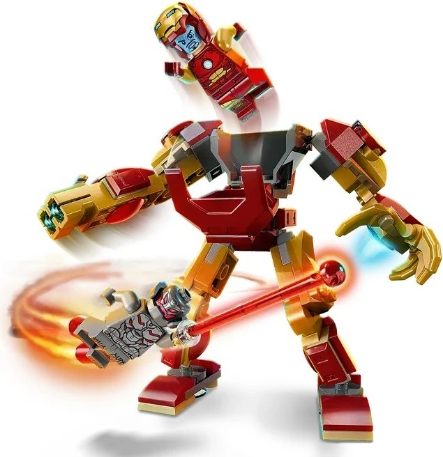 Set LEGO Marvel 76307 Iron Man Mech vs. Ultron
