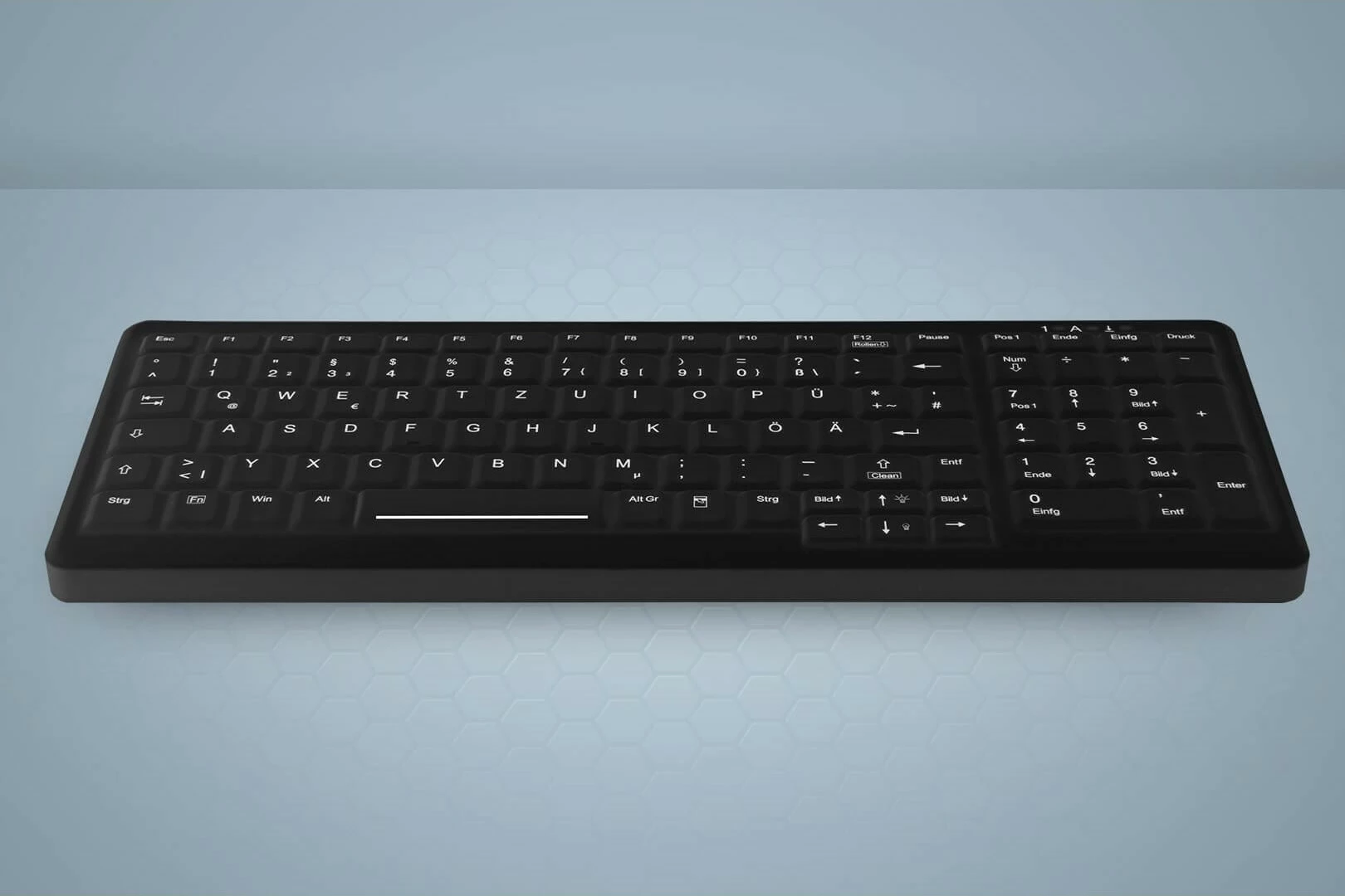 Tastierë Cherry Active Key AK-C7000, Wired, USB, QWERTZ, Ngjyrë e zezë